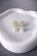 Boucles d’oreilles Rose