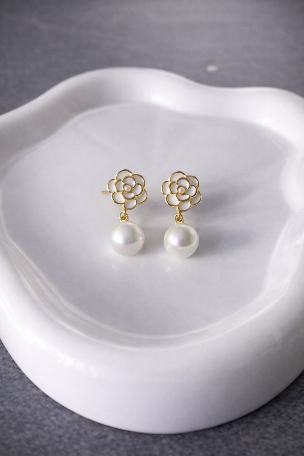 Boucles d’oreilles Rose